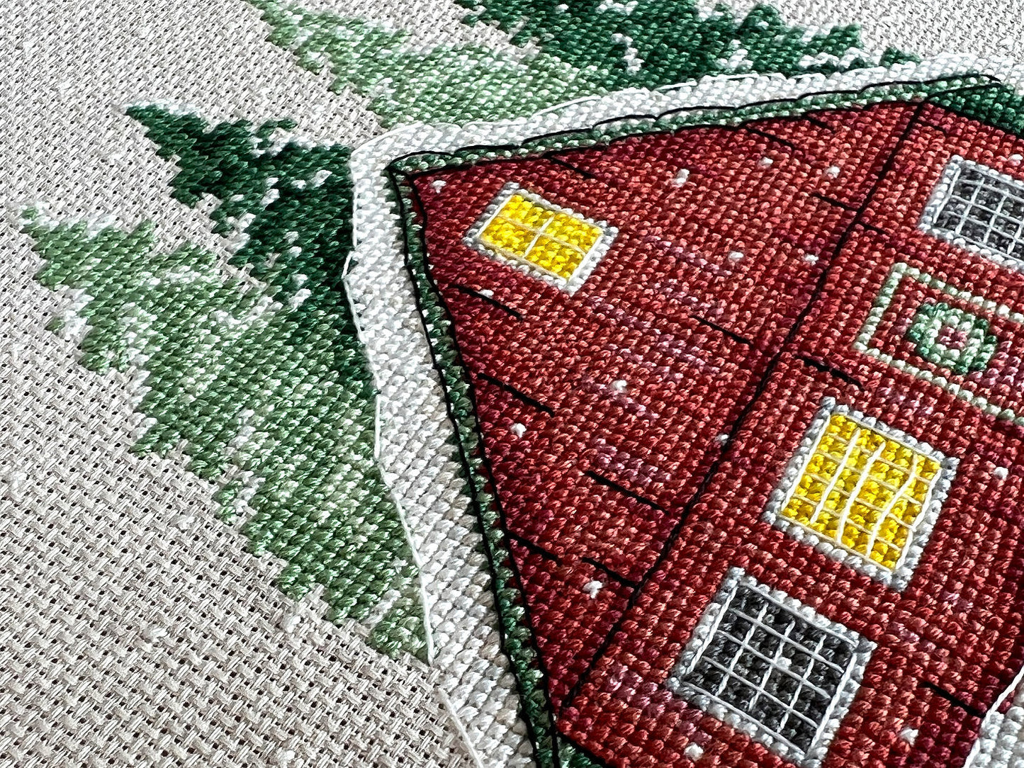 Red House - Cross Stitch Kit AVA P004