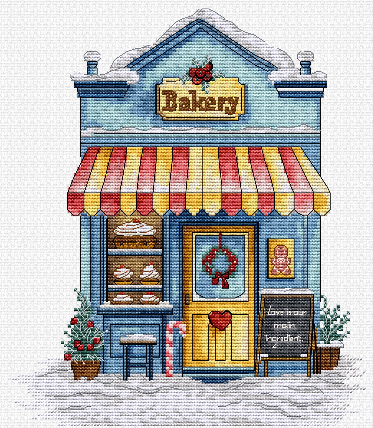 Cross Stitch Kit Luca-S - Bakery B1430
