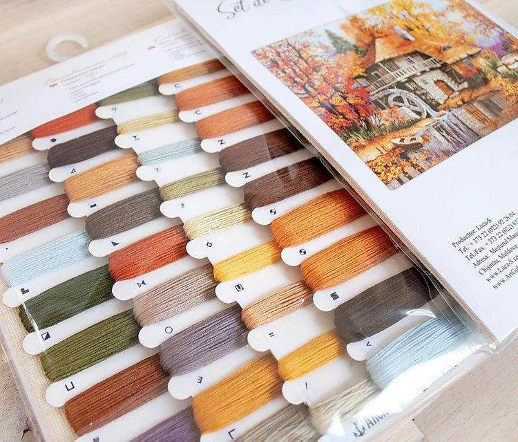 Cross Stitch Kit Luca-S - Autumn Landscape, B481