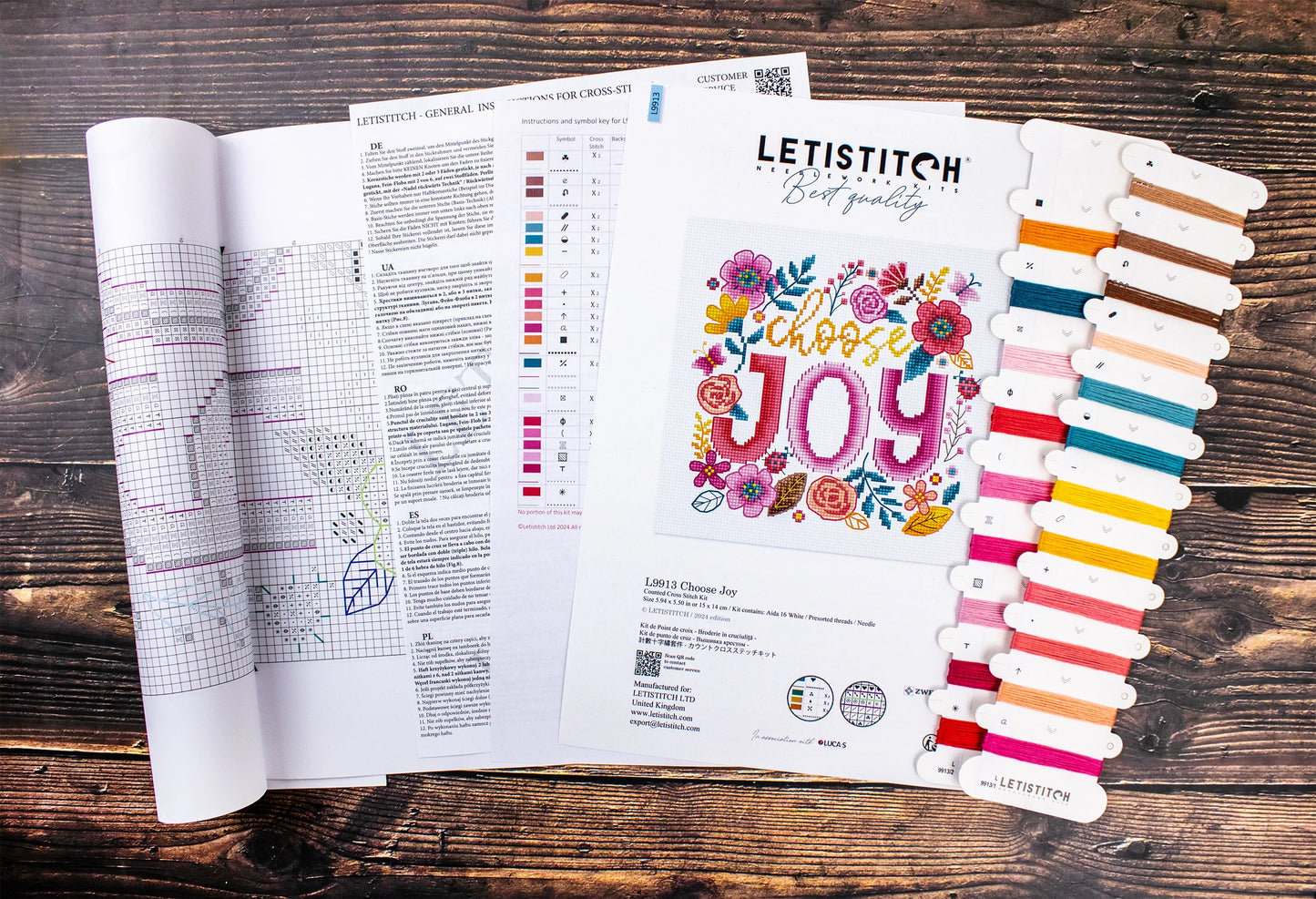L9913 LetiStitch - Choose Joy