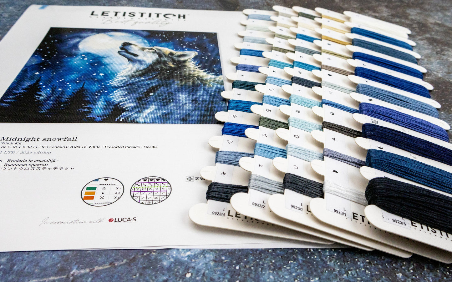 L9923 LetiStitch - Nevicata di mezzanotte