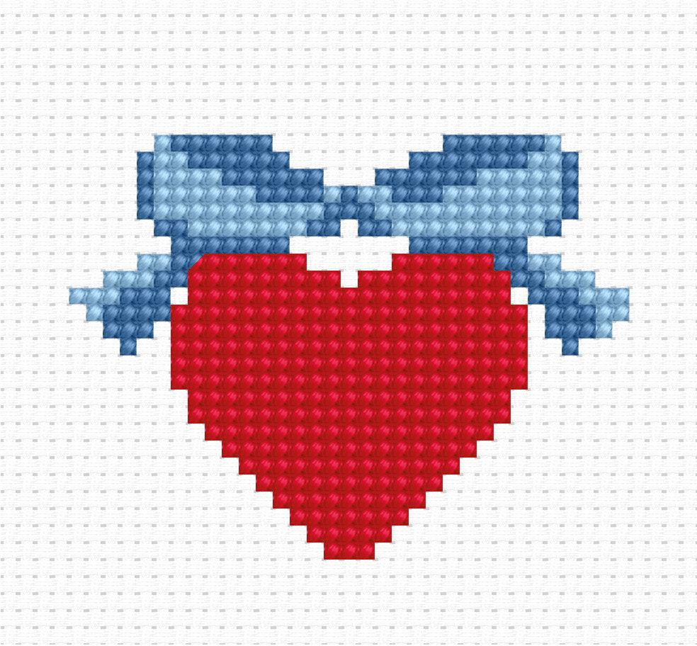 Cross Stitch Kit for Beginners - Kids Embroidery Kit, B001 - Luca-S Cross Stitch Kits