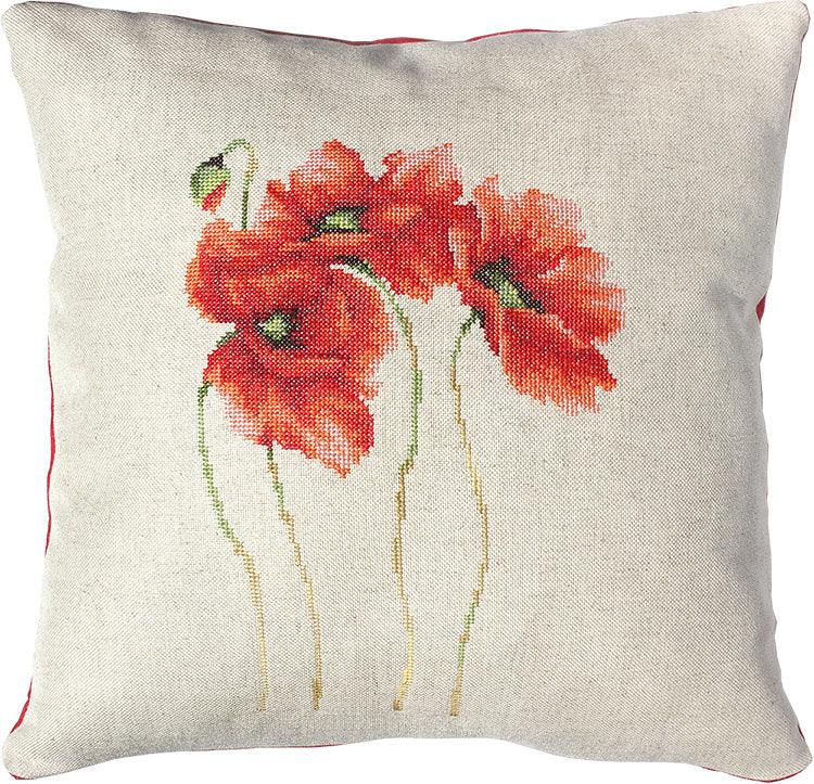 Cross Stitch Kit | Pillowcase PB122 - Luca-S Cushion Kits