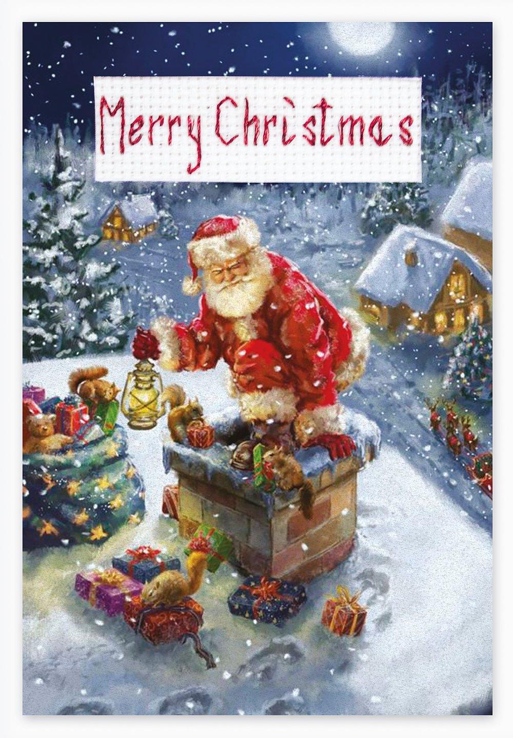 Cross Stitch Postcard Kit - Luca-S Postcard Kits