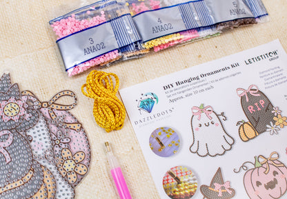 480-800 Boo Crew Ornaments / Diamond Painting Kit