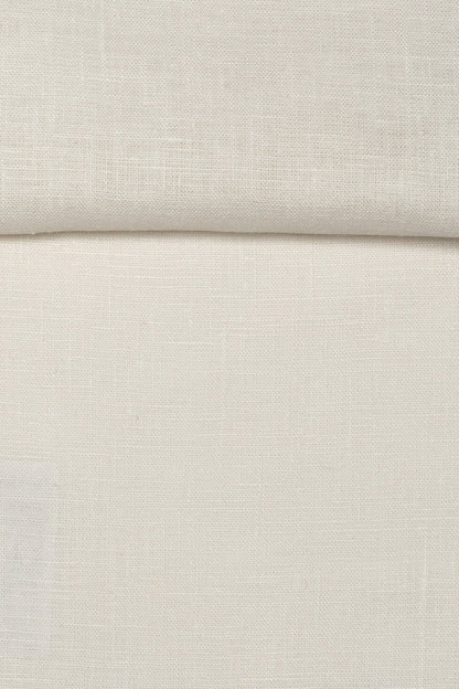 Luca-S Pure Natural 100% Lino Tessuto Morbido Colore Bianco Naturale