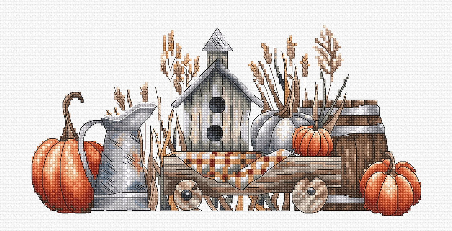 Autumn Gifts - Cross Stitch Kit AVA P015