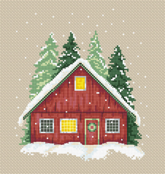 Red House - Cross Stitch Kit AVA P004