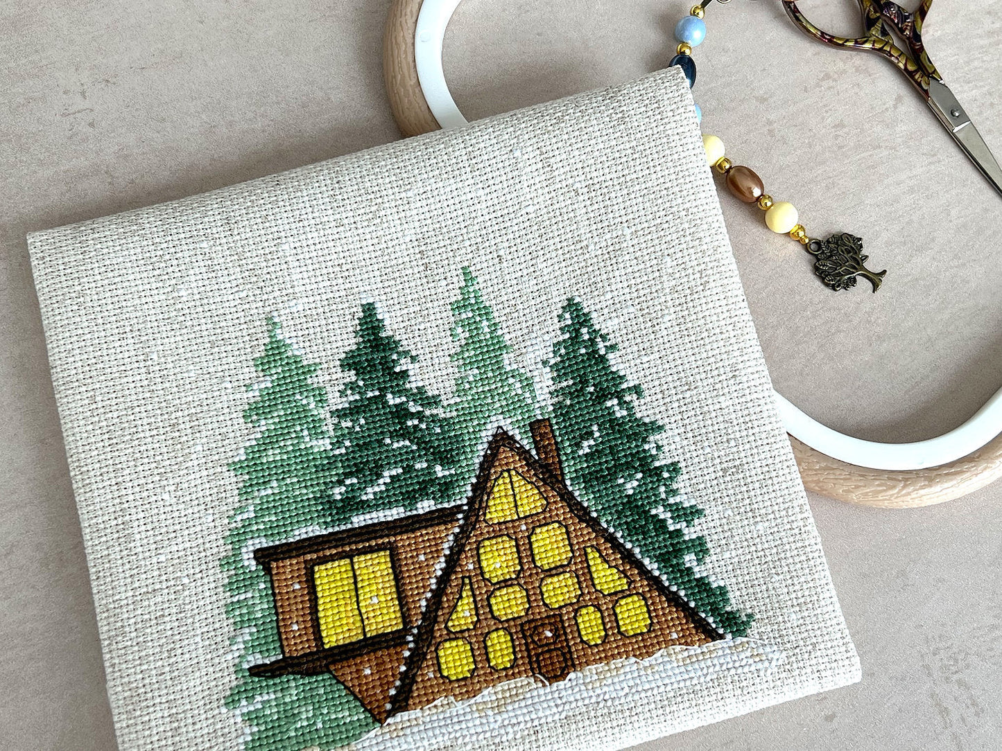 Silent Night - Cross Stitch Pattern AVA P002