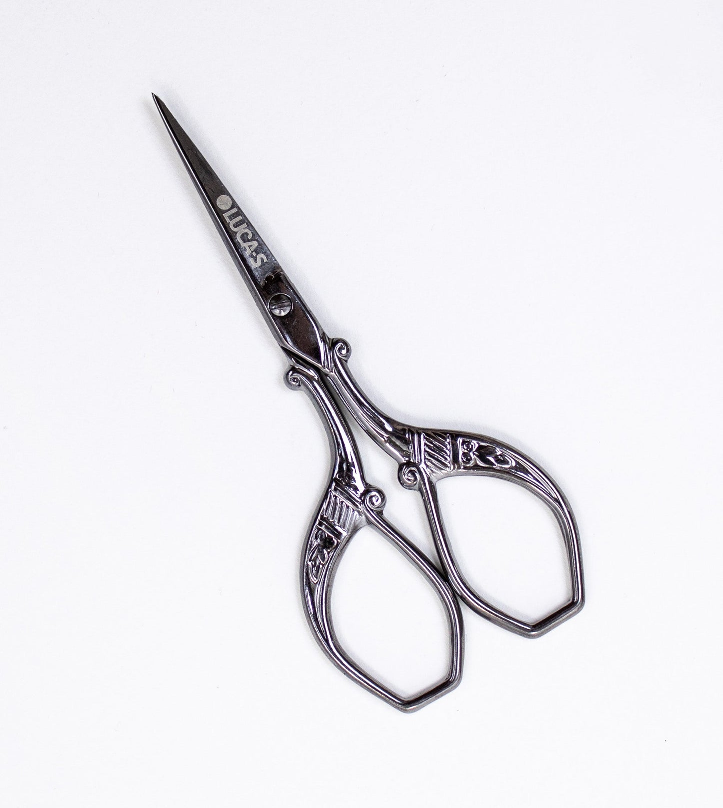 Luca-S Embroidery Scissors Dark Nickel