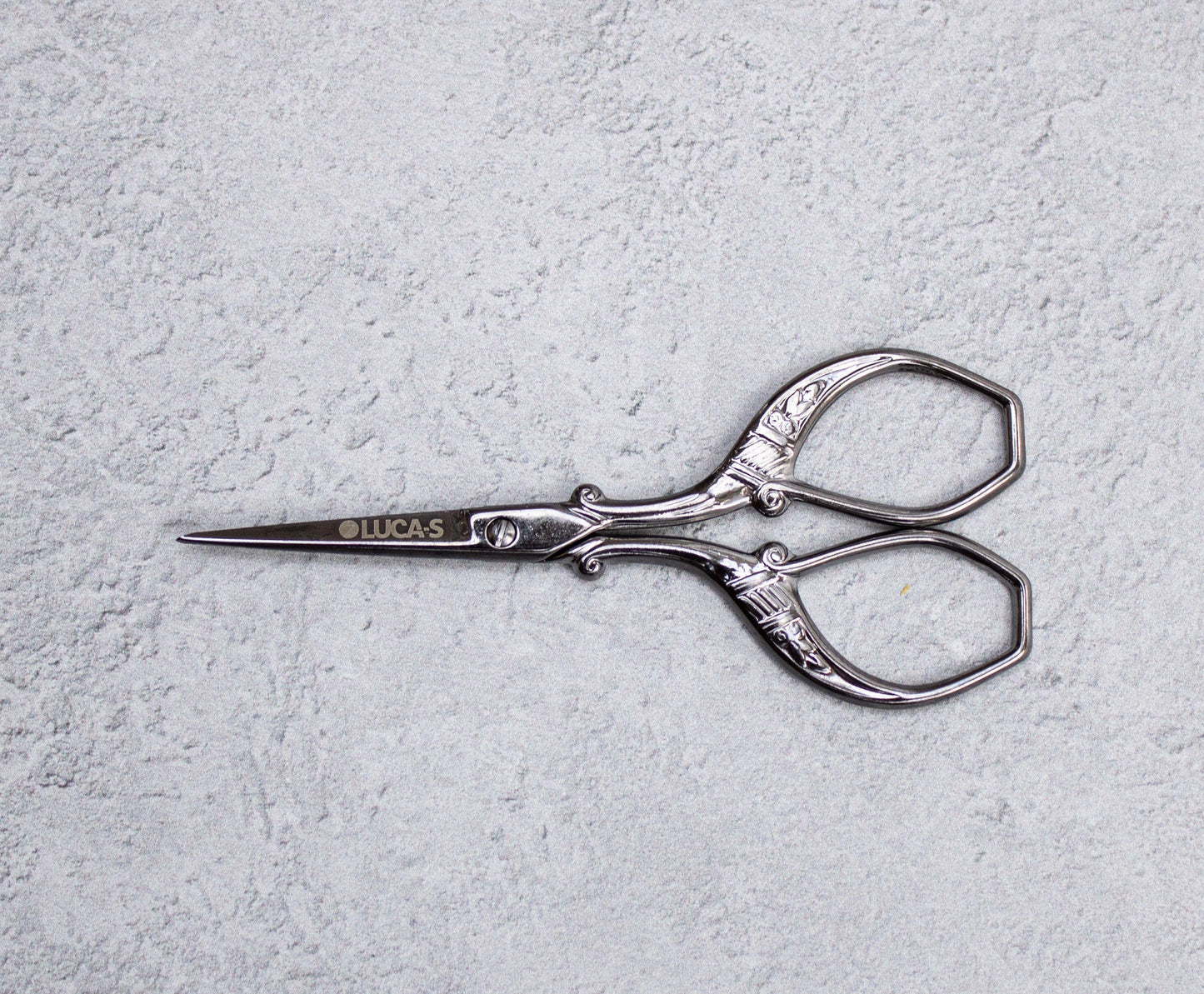 Luca-S Embroidery Scissors Dark Nickel