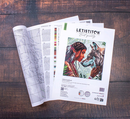 L9948 Soulbond - Kit de point de croix Letistitch