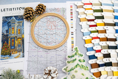 L9953 Victorian Christmas - Cross Stitch Kit Letistitch
