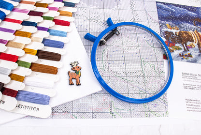 L9958 Cadeau Nuit Douce - Kit de point de croix Letistitch