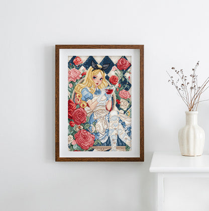 L9960 A Glimpse of Wonderland - Cross Stitch Kit Letistitch