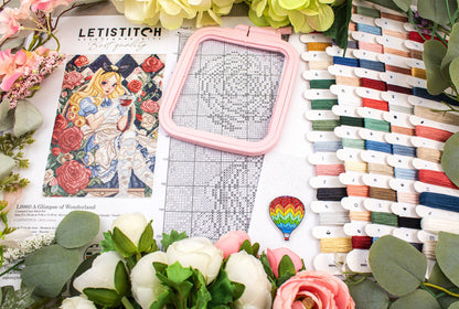 L9960 A Glimpse of Wonderland - Cross Stitch Kit Letistitch