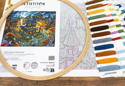 L9967 Haunted Happenings - Cross Stitch Kit Letistitch
