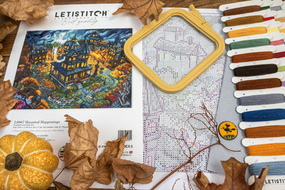 L9967 Haunted Happenings - Cross Stitch Kit Letistitch