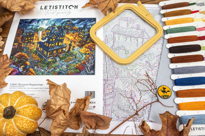 L9967 Haunted Happenings - Cross Stitch Kit Letistitch