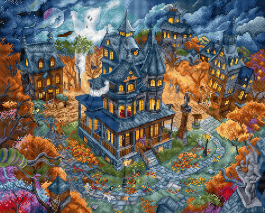 L9967 Eventi infestati - Kit punto croce Letistitch