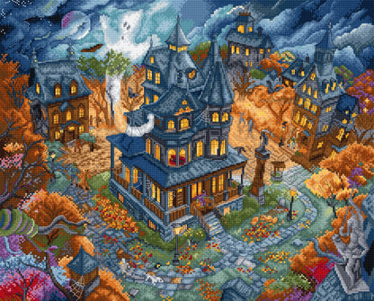 L9967 Haunted Happenings - Cross Stitch Kit Letistitch
