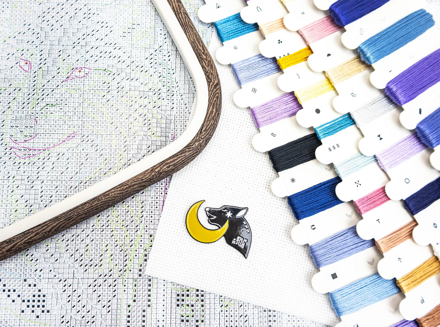 Kit punto croce LETISTITCH - L9973 Incantatrice artica