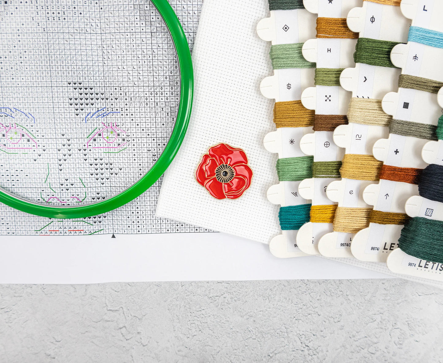 Kit punto croce LETISTITCH - L9974 Musa della Natura