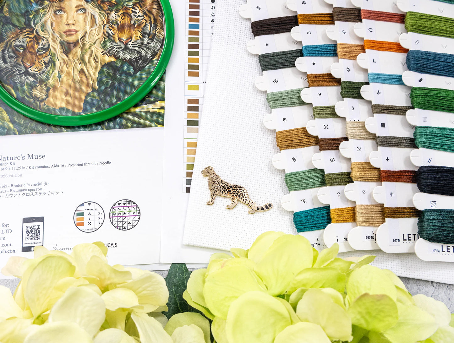 Kit punto croce LETISTITCH - L9974 Musa della Natura