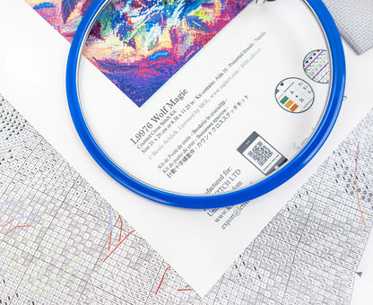 L9976 Kit Letistitch - Wolf Magic