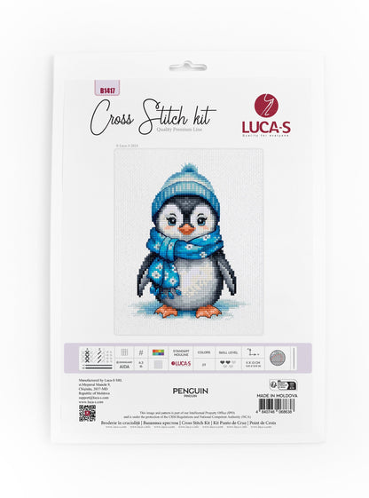 Kit de point de croix Luca-S - Pingouin, B1417