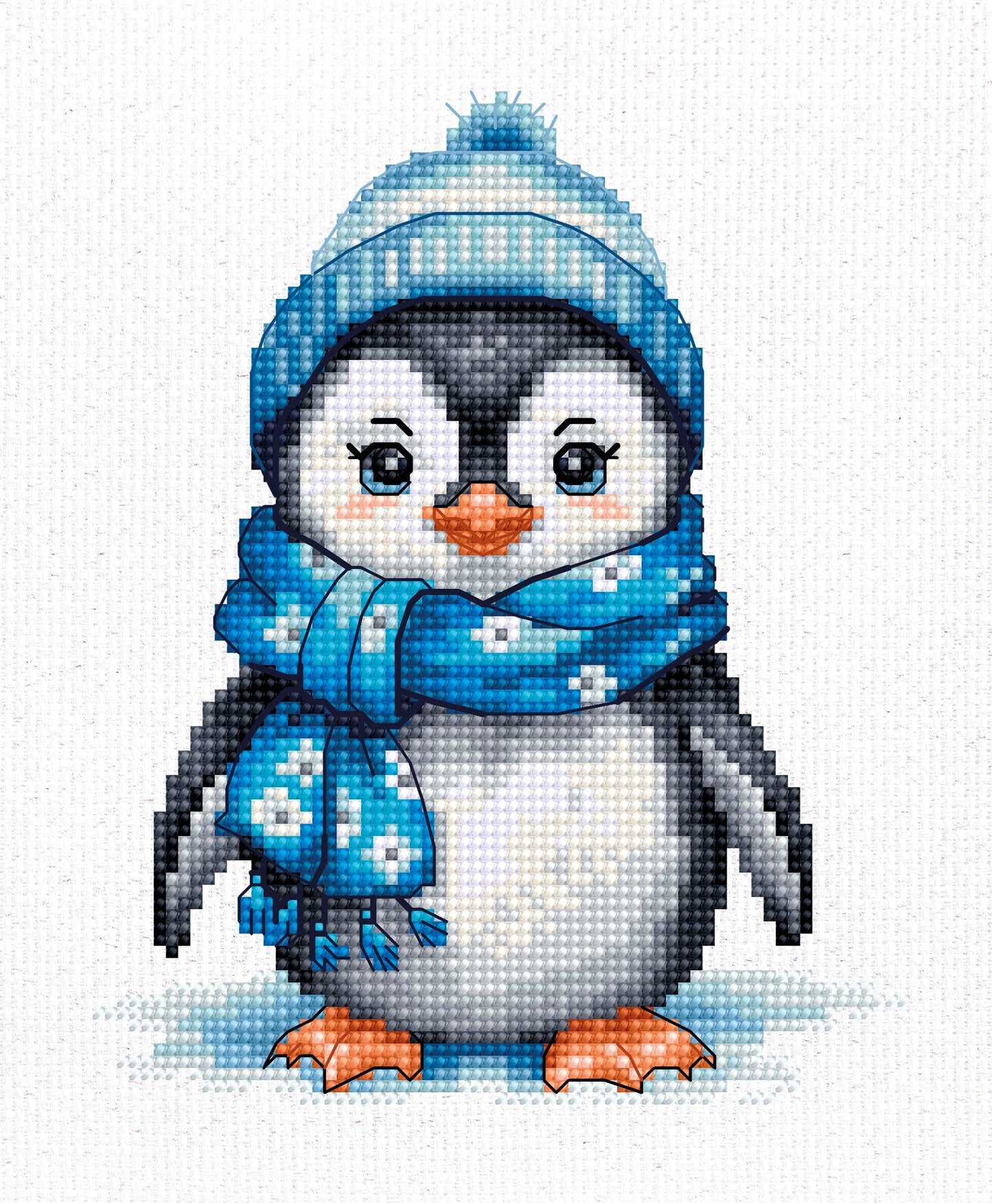 Cross Stitch Kit Luca-S - Penguin, B1417