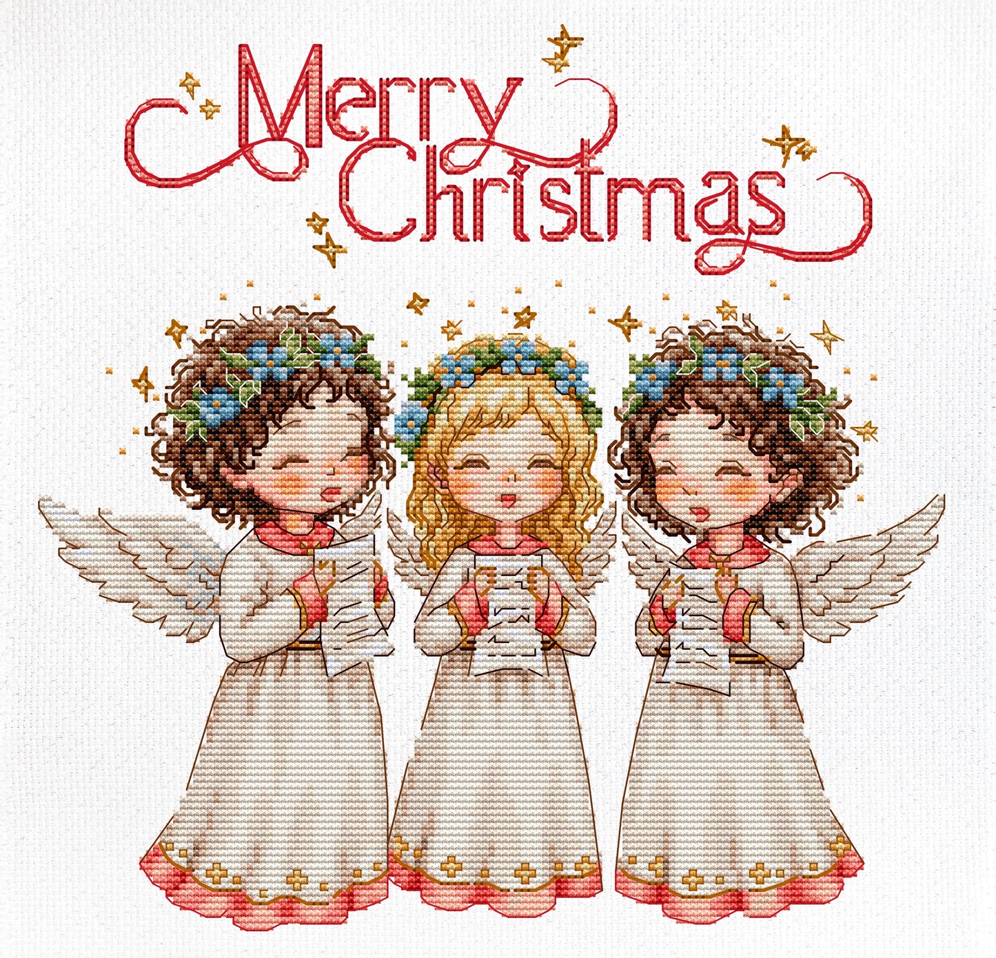Cross Stitch Kit Luca-S -Angelic Song, B1437