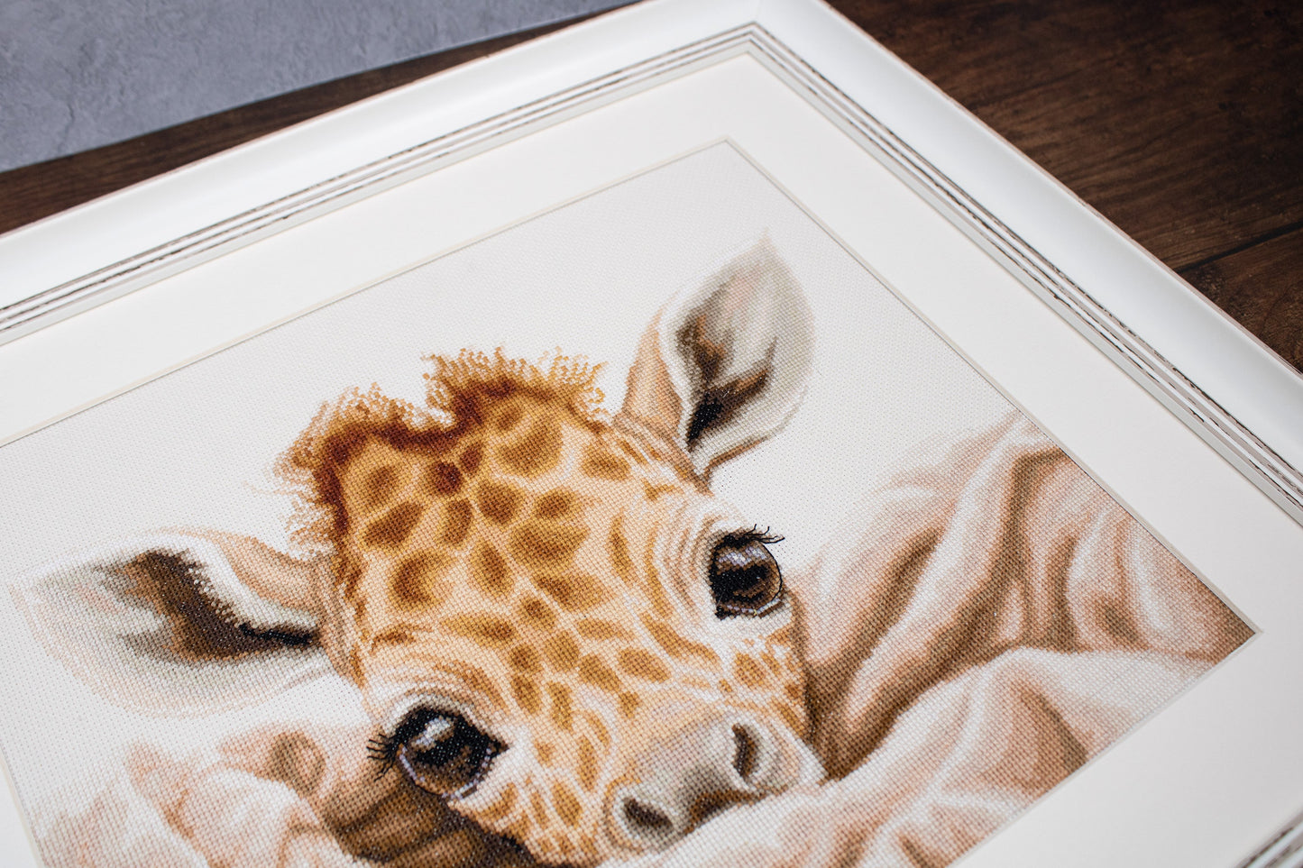 Cross Stitch Kit Luca-S - The Baby Giraffe, B2425