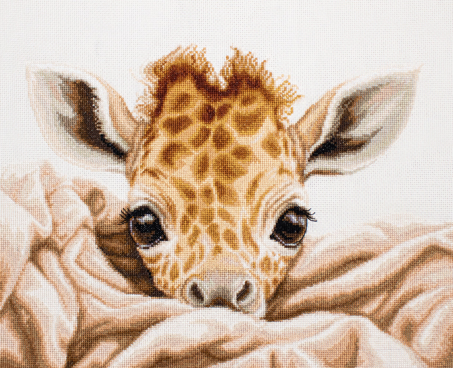 Cross Stitch Kit Luca-S - The Baby Giraffe, B2425