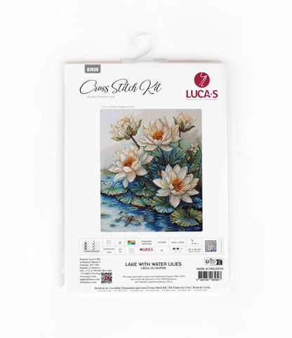 Kit Punto Croce Luca-S - Lago Con Ninfee, B7039