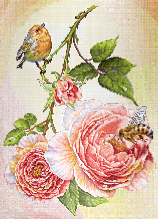 Cross Stitch Kit Luca-S - Breakfast, B7053