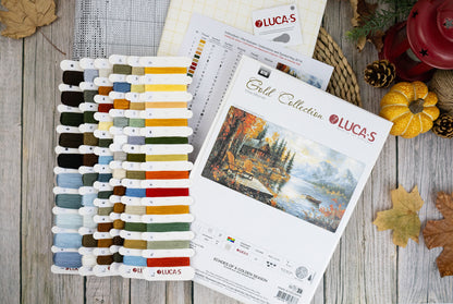 Kit Punto Croce Luca-S GOLD - Echi di una Stagione Dorata, B716