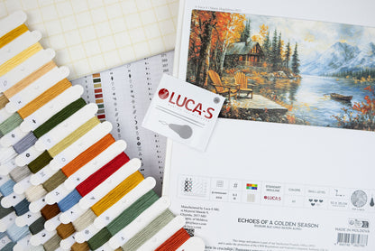 Kit Punto Croce Luca-S GOLD - Echi di una Stagione Dorata, B716