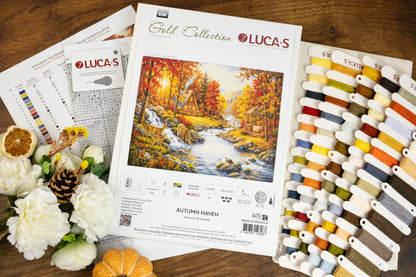B736 Kit Punto Croce Luca-S GOLD – Autumn Haven