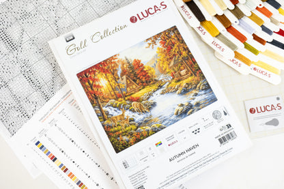 B736 Kit Punto Croce Luca-S GOLD – Autumn Haven