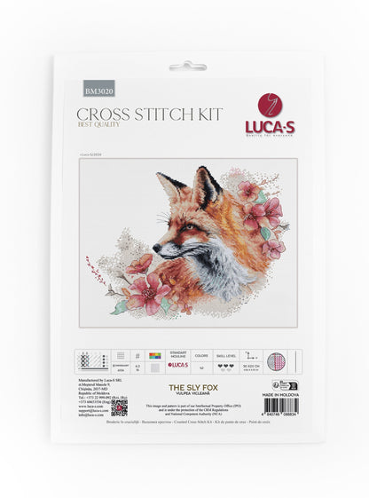 Kit punto croce Luca-S - La volpe furba, BM3020