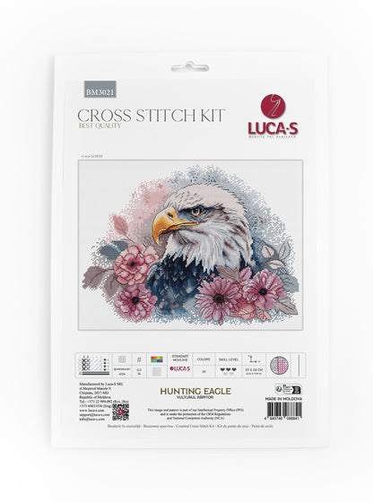 Kit punto croce Luca-S - Aquila cacciatrice, BM3021