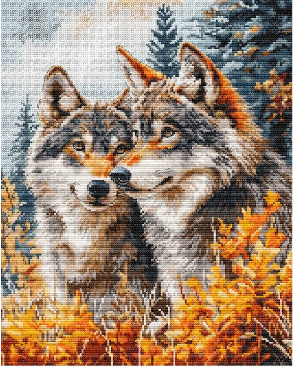 Kit Punto Croce Luca-S - I Guardiani della Foresta, BM3022