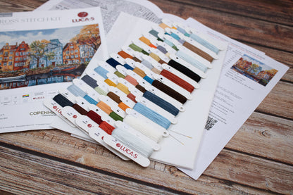 Kit punto croce Luca-S - Copenaghen, BU5046