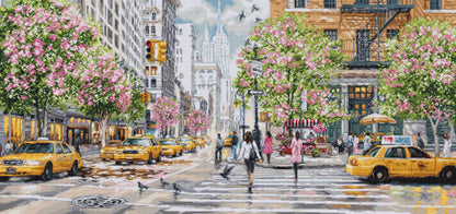 Kit punto croce Luca-S GOLD - New York, BU5049