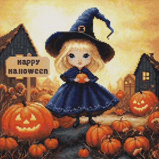 Kit punto croce Luca-S - Buon Halloween, BU5069