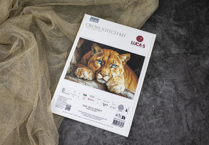 Kit punto croce Luca-S GOLD - Lo spirito selvaggio, BU5081 