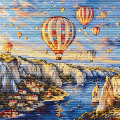 Kit punto croce Luca-S - Cappadocia, BU5082 