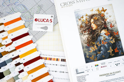 Kit punto croce Luca-S - Passione in volo, BU5085