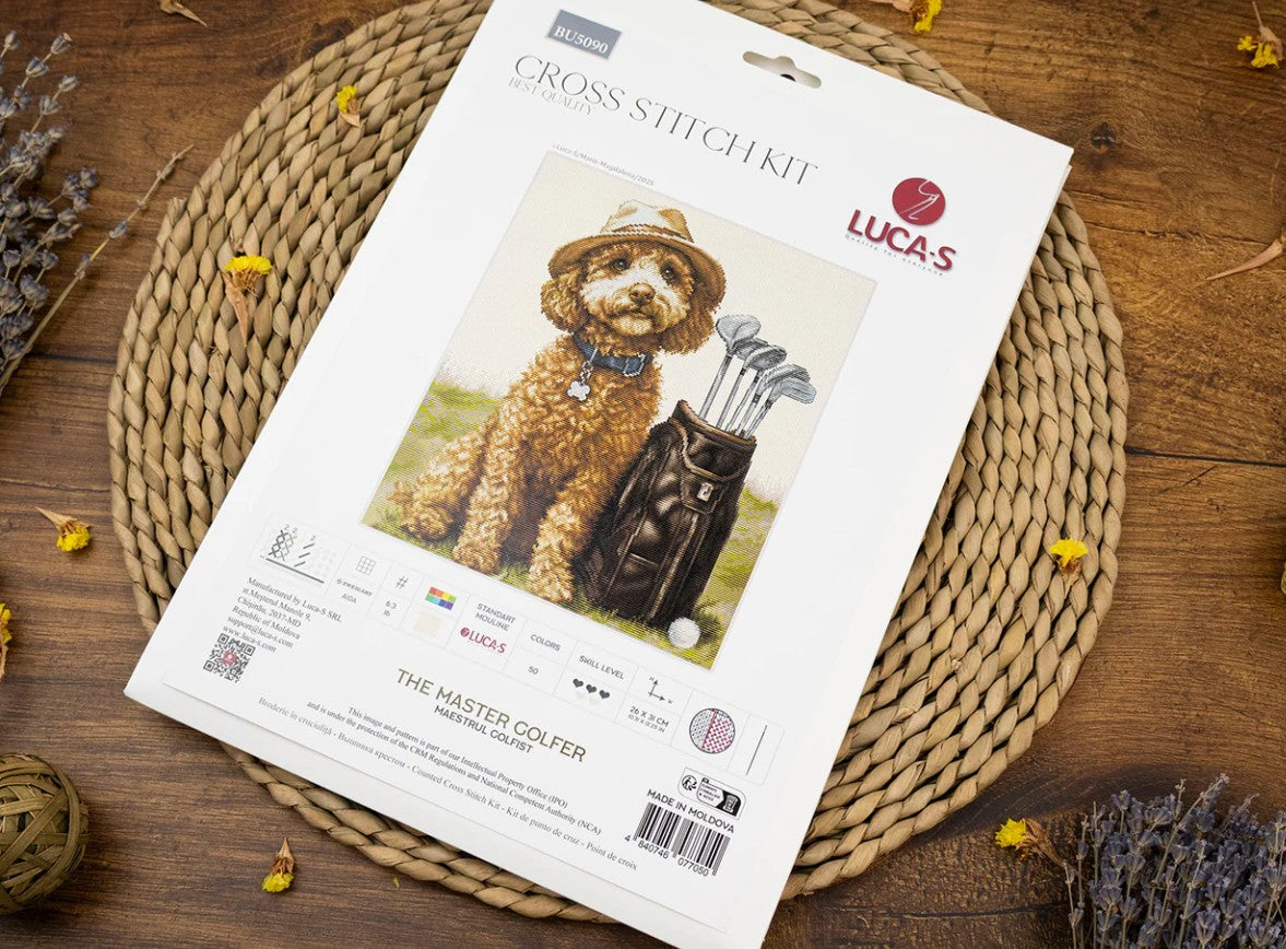 Kit punto croce Luca-S - Il maestro golfista, BU5090
